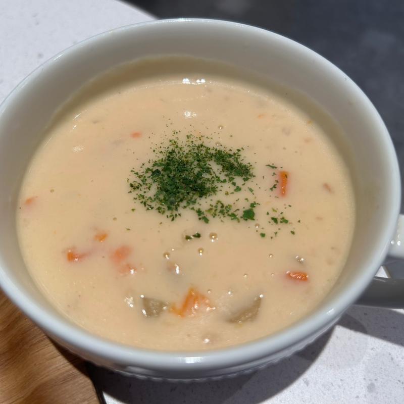 クラムチャウダー(エクセルシオール カフェ 新お茶の水店)