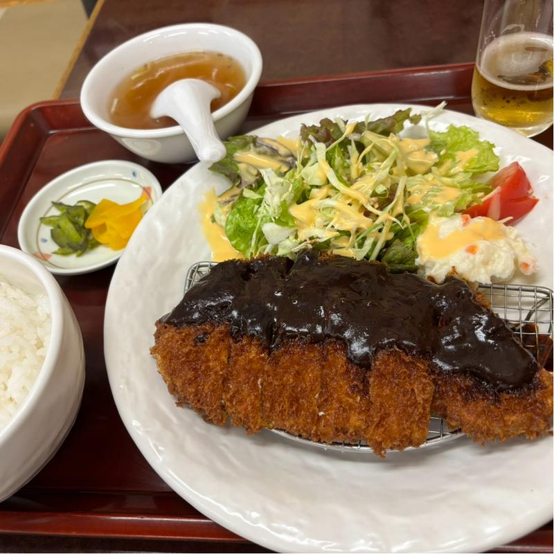 味噌カツ定食(大むら)