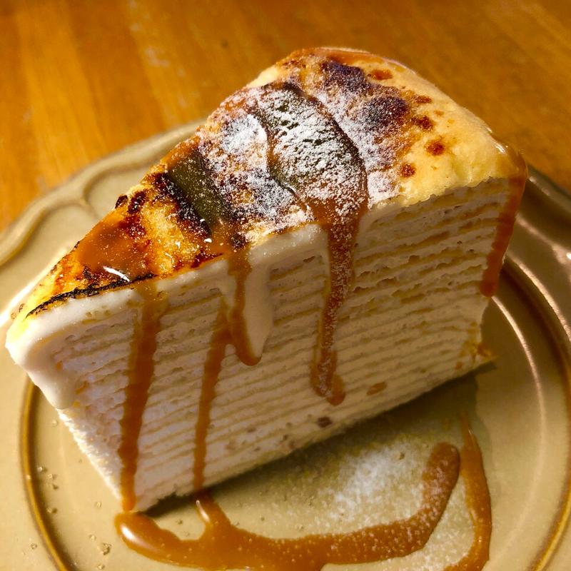 塩キャラメルミルクレープ(グッドモーニングカフェ 池袋ルミネ店 （GOOD MORNING CAFE）)