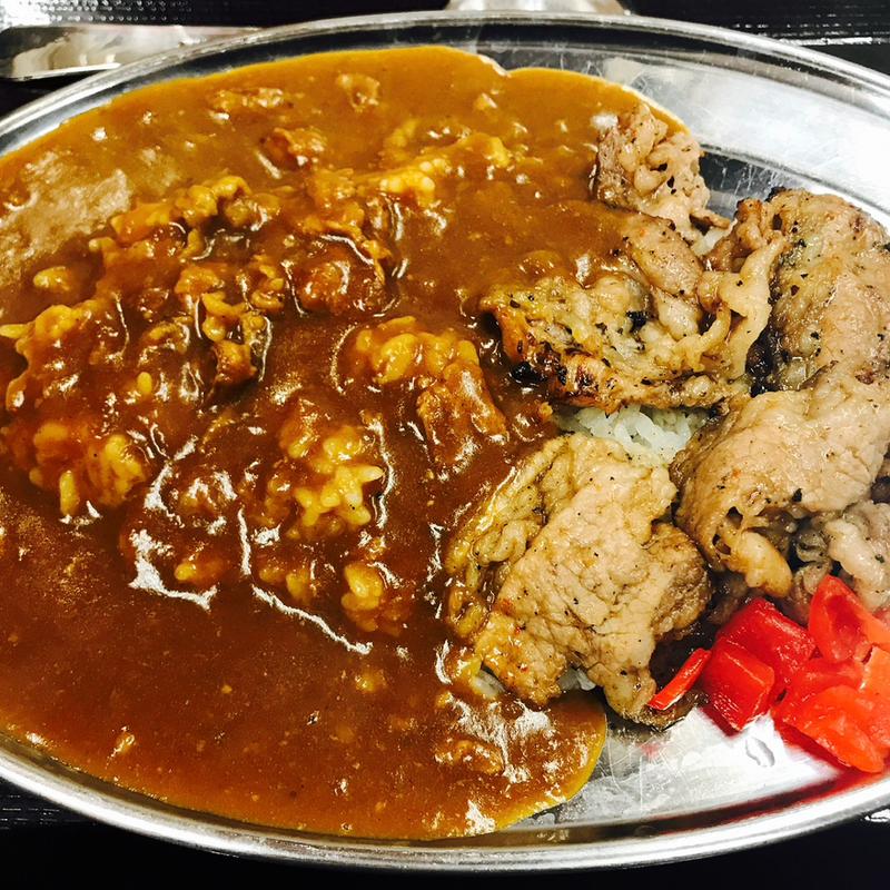 炭火焼肉丼(肉のヤマ牛 十三)