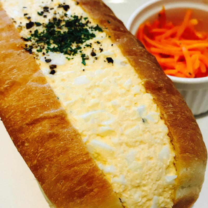 モーニングセット タマゴサンド(パンとエスプレッソと 南森町交差点)