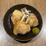 手羽中の黒胡椒揚げ