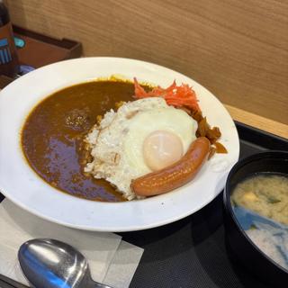 ソーセージエッグ創業ビーフカレー　並(松屋 渋谷清水橋店 )