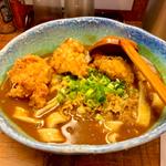 とり天カレーうどん