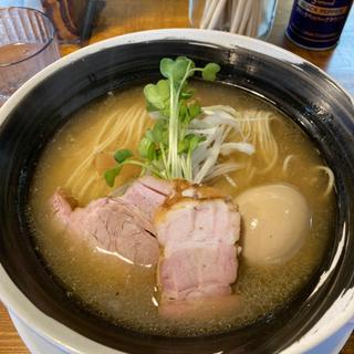 焼きあご中華そば塩(麺屋㐂助（きすけ）)