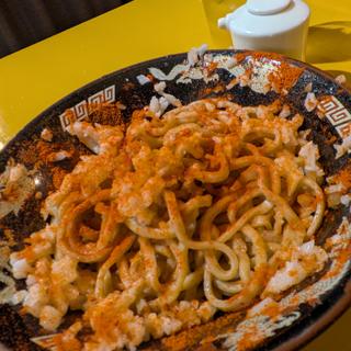 〆の油そば(柏肉汁酒場 チャム)