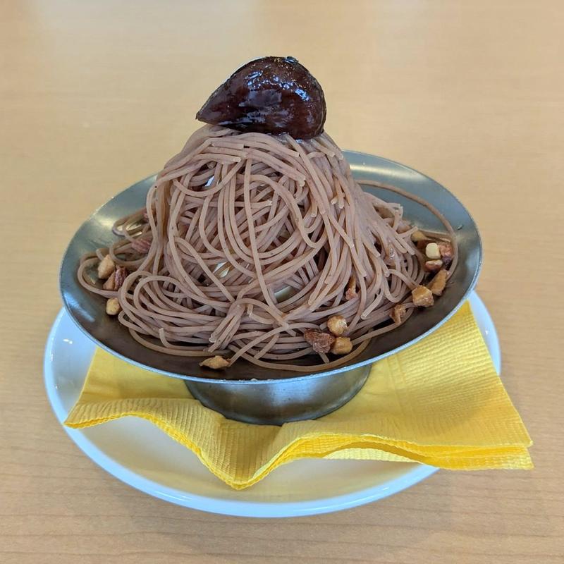 イタリア栗のモンブラン(ココス 西新宿店)
