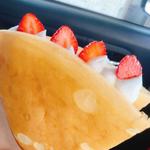 いちご生クリーム(chouchou crêpe – シュシュクレープ)