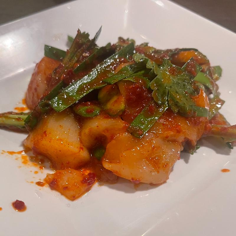 ホタテ刺(焼肉スタミナ苑 月島店（YAKINIKU SUTAMINAEN TSUKISHIMA）)