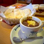 チーズカリーとナン