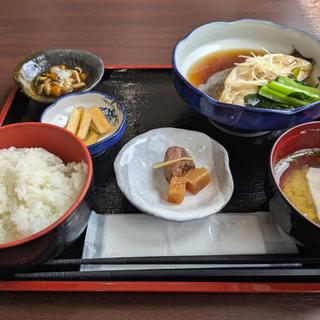 黒カレイ定食(漁師飯 番屋)