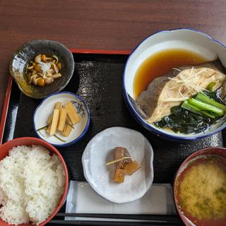 黒カレイ定食