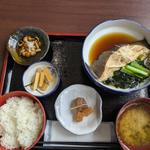 黒カレイ定食(漁師飯 番屋)