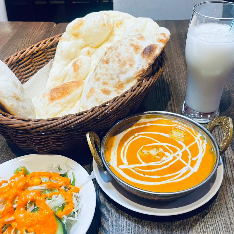 バターチキンカレーセット(アジアンダイニングキッチン チャーリーズ 保谷店)