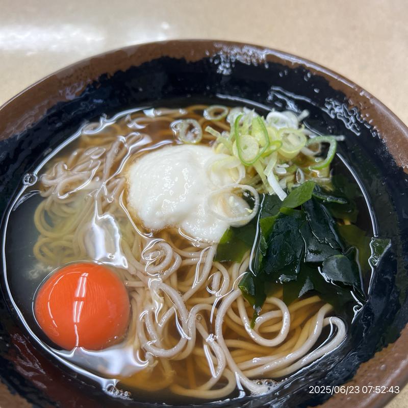 とろろそば(肥後一文字や )