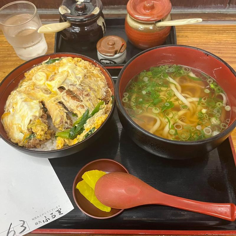 かつ丼(谷九 ふる里)