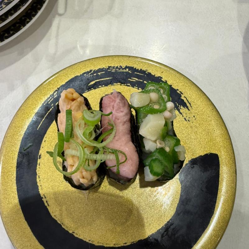 とろネバ3種盛り(はま寿司 足立花畑店  )