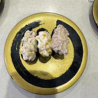サラダ軍艦三種盛り