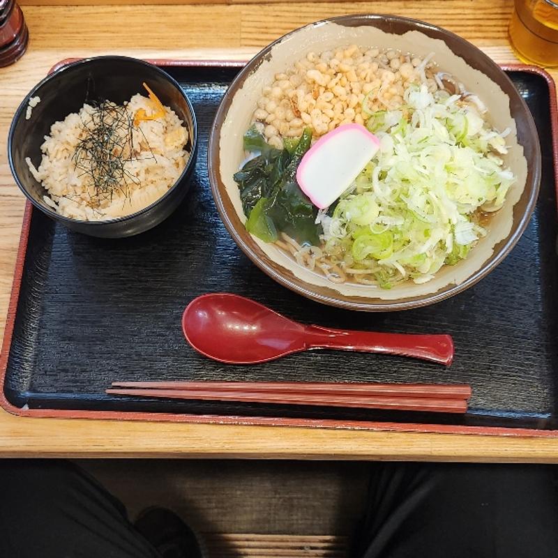 ランチセット(大船そば)