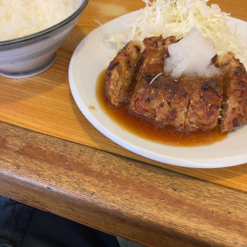 和風おろしハンバーグ(葡萄亭)