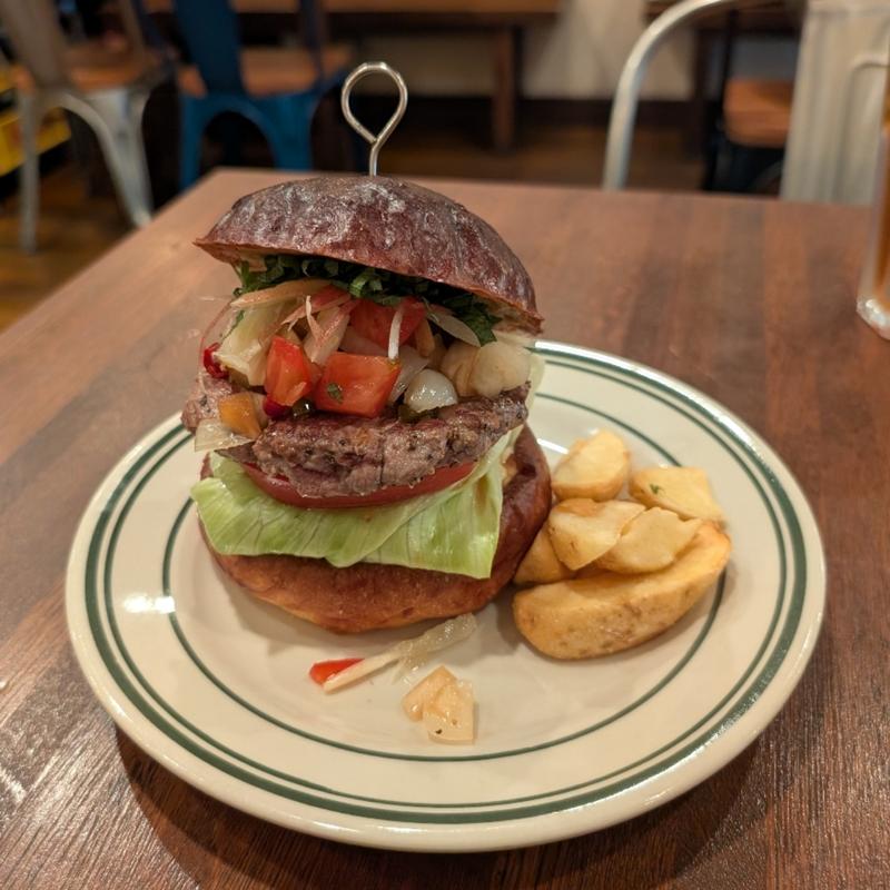 和サルサバーガー(ザ マンチーズ バーガーワークス （THE MUNCHIES BURGER WORKS）)