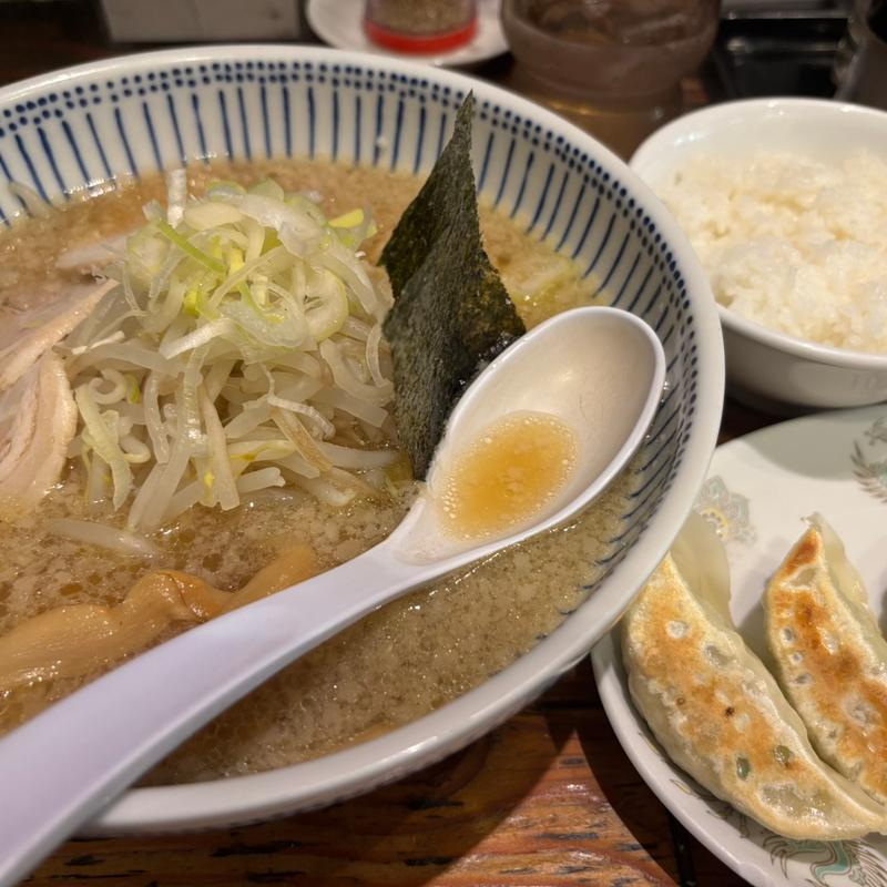 ハッスルラーメンサービスランチセット(ハッスルラーメン ホンマ 浜町店)