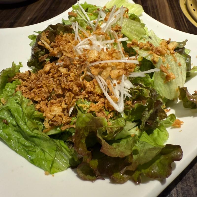 ねぎ塩ムンチュサラダ(焼肉 平城苑 橋本店)