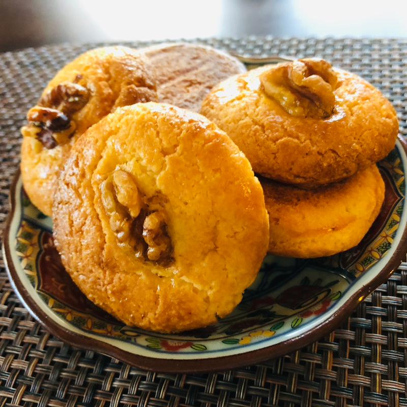 桃酥(ふきのとう 杏仁香)