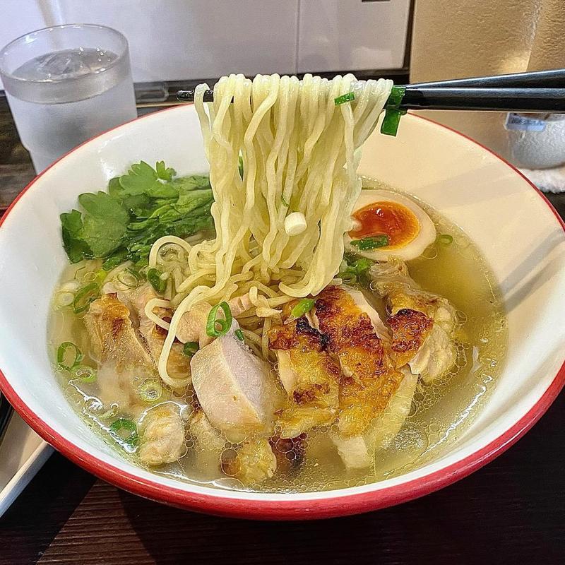 清澄鶏塩らーめん(麺処三上家)