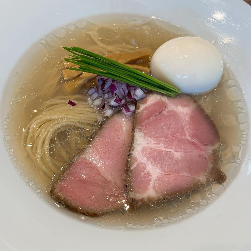 味玉中華そば 塩(宍道湖しじみ中華そば琥珀 池袋店)