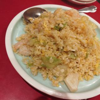 エビとレタスのチャーハン
