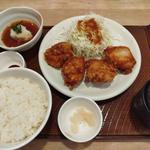 おろし唐揚げ定食
