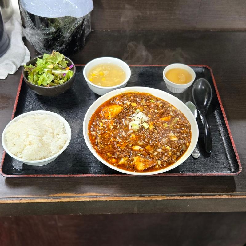 マーボー豆腐ランチ 辛目(中国料理 四川屋 一創)