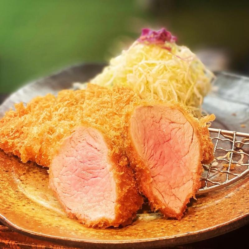 上ロースかつ定食(とんかつ 真)