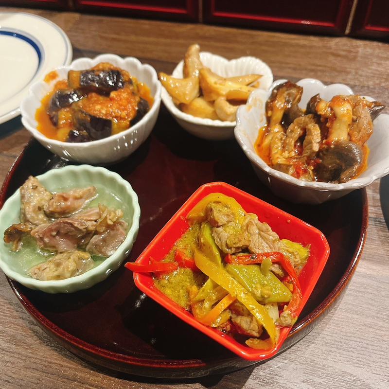 5種盛り(肴森 (あてもり))