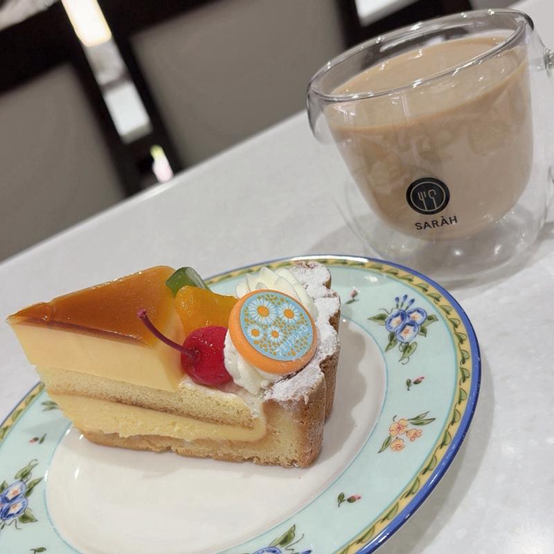 プリンアラモードタルト(銀座コージーコーナーイオン喜連瓜破前店)