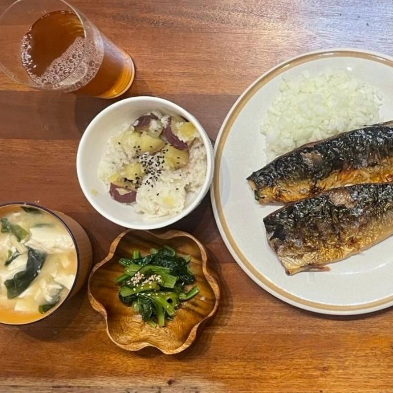 鯖塩焼き定食(霧島)
