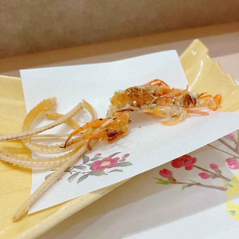 お通し（おまかせコース）(鮨 かた山)