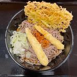 ヤングコーン天そば
