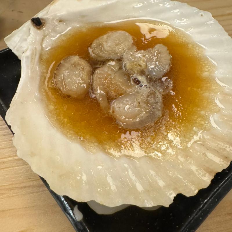 ほたてバター焼き(炉端とおでん 呼炉凪来 金沢駅前店)