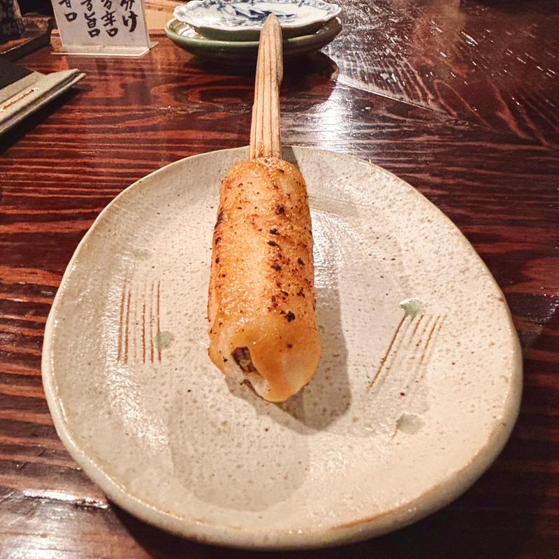 味噌たんぽ焼き(秋田番屋酒場)