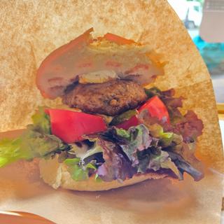 プレミアムハンバーガー(カーササローネ伊太利亜 県庁前)