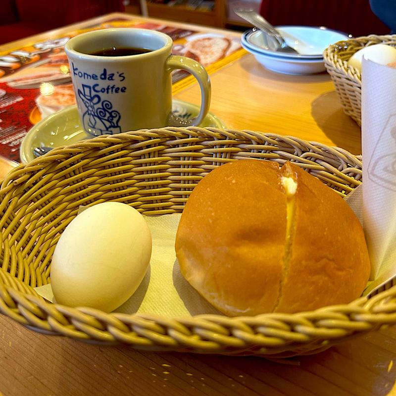 選べるモーニング(ローブパン)(コメダ珈琲店 仙台富沢店)