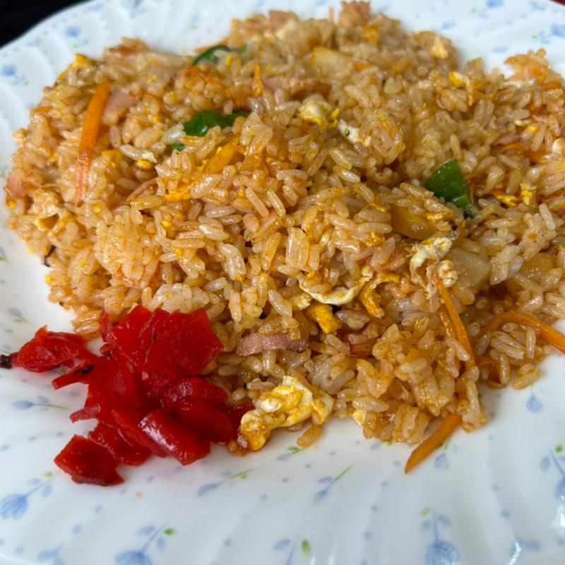 ベーコンピラフ(ぽる )