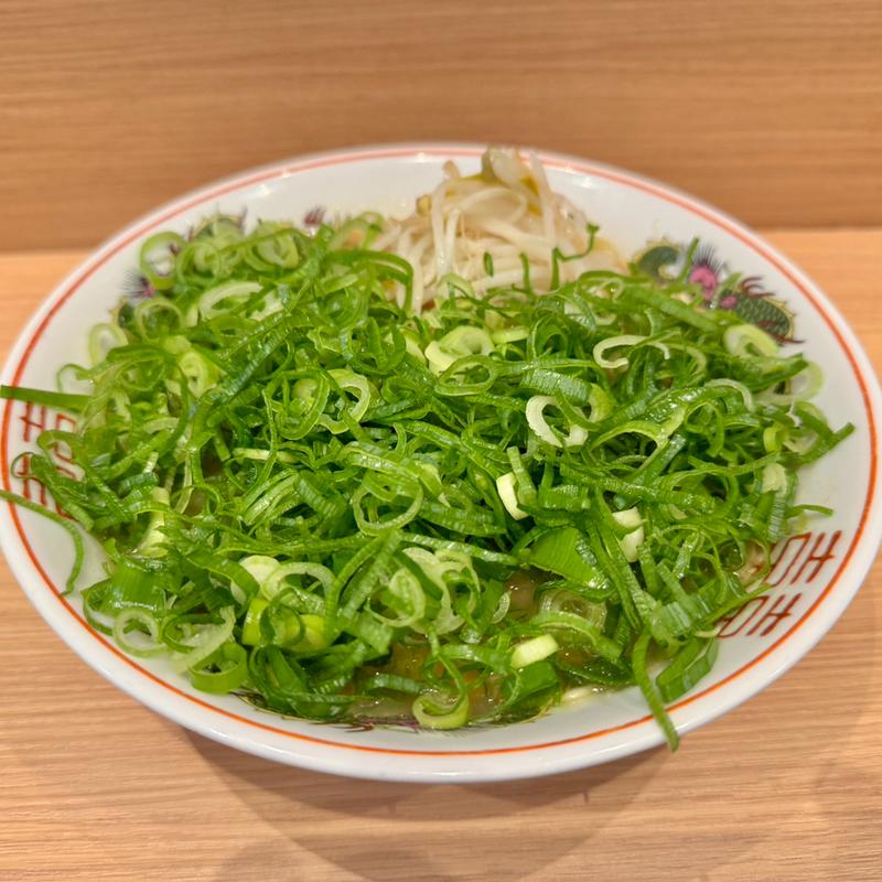 中華そば　ネギ増し(中華そば 陽気 広島駅前店)