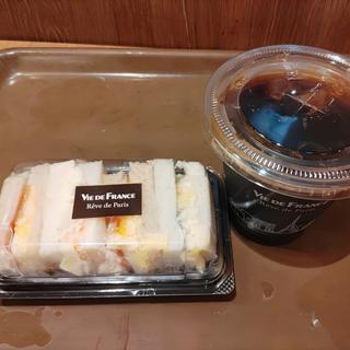 ハムたまご＆ポテトサラダサンド(VIE DE FRANCE Reve de Paris 蒲田店)
