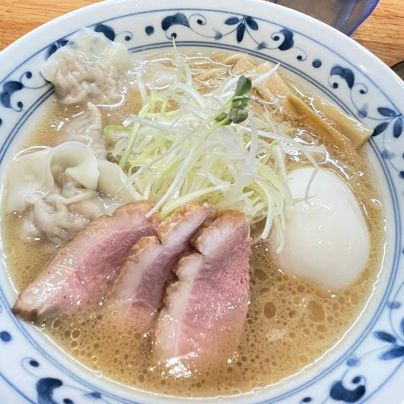 上鴨白湯らーめん(初花)