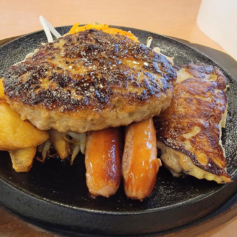 ミックスグリル(肉のはせ川 越谷大間野店)