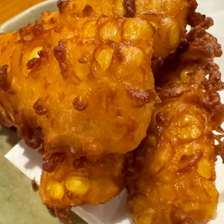 トウモロコシの天ぷら(ホワイトハウス)