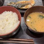 朝さば文化干し定食(しんぱち食堂 田町店)